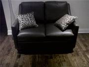 4PC Chocolate Brown Full Leather Couch Set BRAND NEW Sofa Set